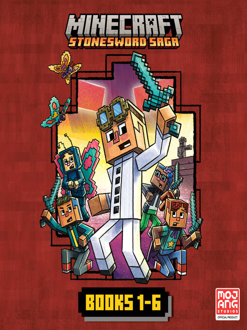 Cover image for Minecraft Stonesword Saga Chapter Book Boxed Set (Minecraft Stonesword Saga)